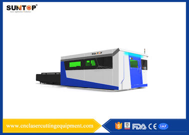 China Sheet Metal Fiber Optic Laser Cutting System With Laser Power 1500W supplier