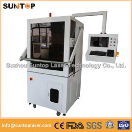 China 50W Europe standard fiber laser marking machine with Full enclosed structure supplier