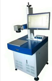 China Plastic / Rubber / Polyethylene Marking 20W Fiber Laser Marking Machine for Vehicle / Hardware Parts supplier