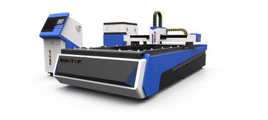 China Industry CNC Laser Cutting Machine Sheet Metal , Fiber Laser Power 1000W supplier