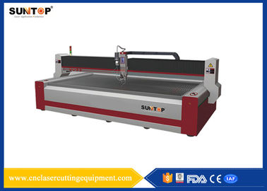 China 37KW CNC Water Jet cutting machine 1500*3000mm FDA for glass supplier