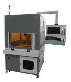 China 20W Fiber Laser Marking Machine with Range Marking 200mm * 200mm , X / Y Axis Working Table supplier